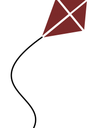 kite logo black tail kite logo black tail